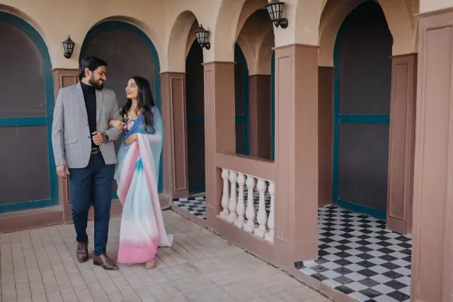 Cine City pre wedding photograph 165