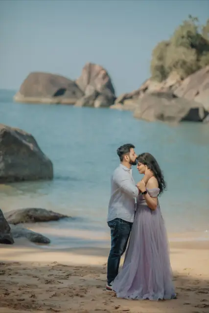 Goa pre wedding photograph 8